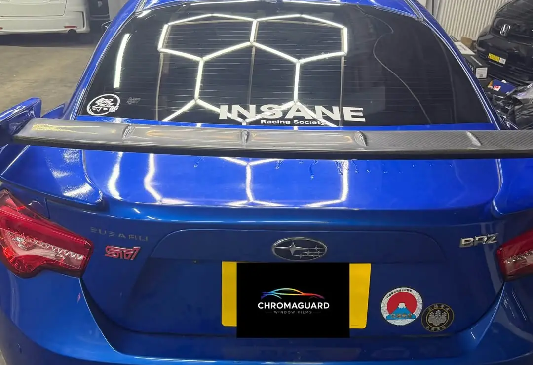 Subaru BRZ · rear screen