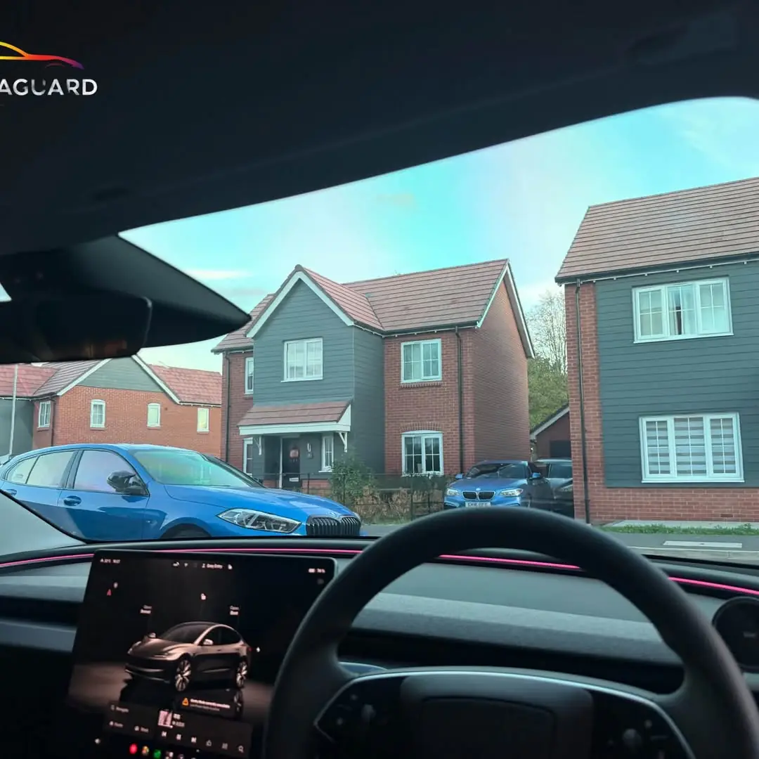 Chameleon windscreen from inside