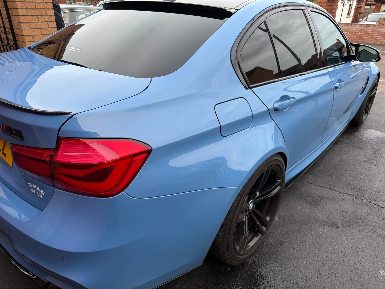 BMW · rear screen tint