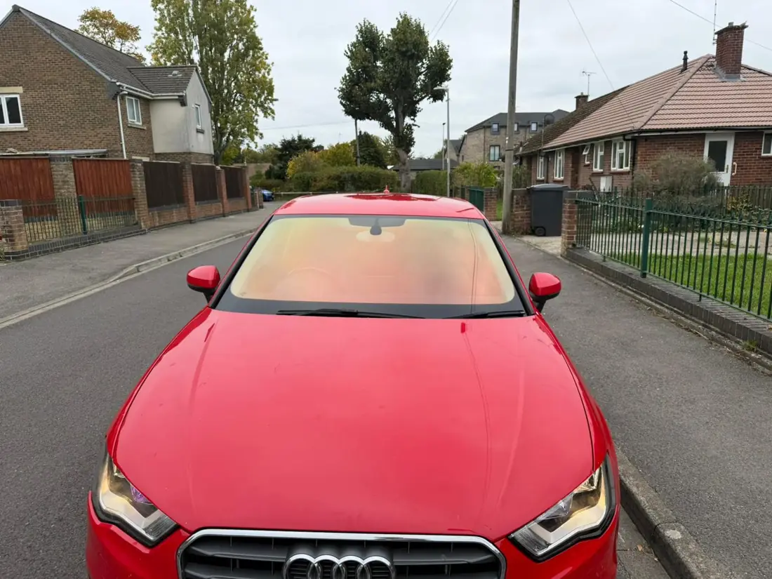 Audi · Crimson Ember Red