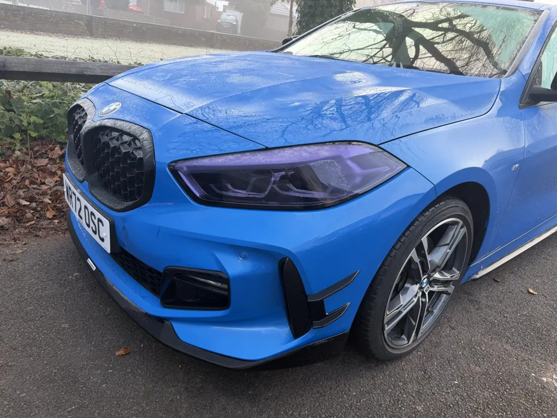 Headlight tint detail