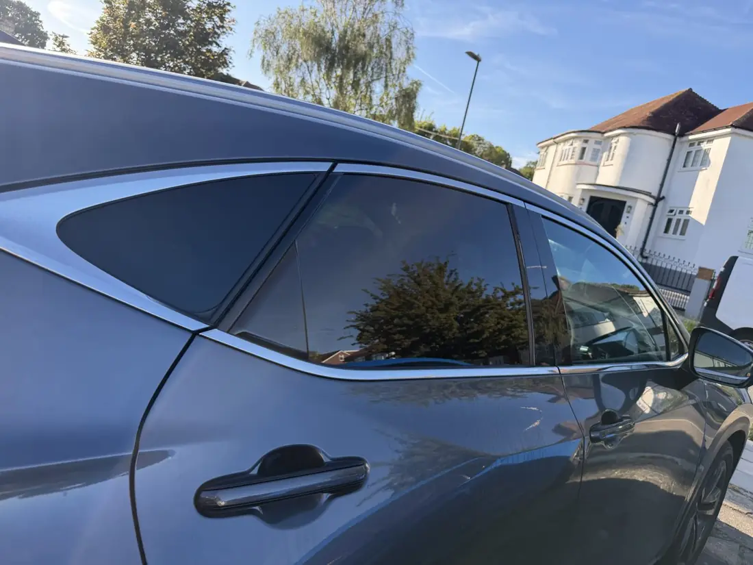 Rear side windows