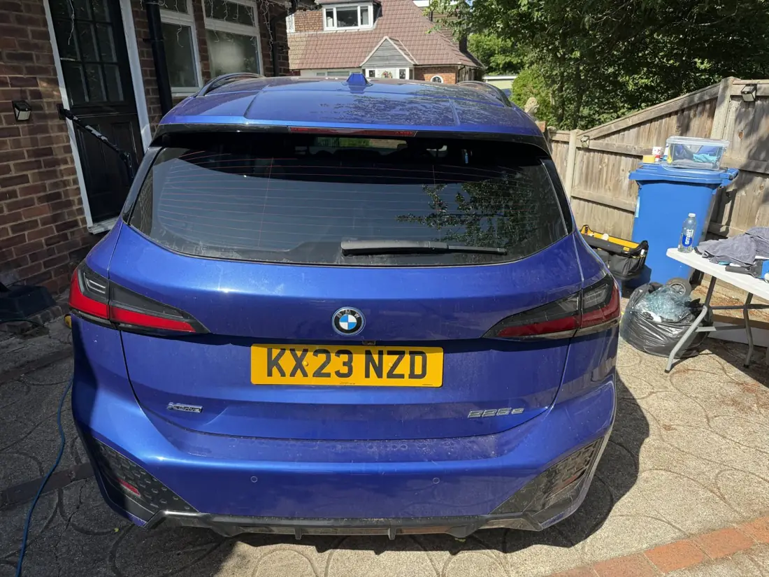 BMW · rear tint
