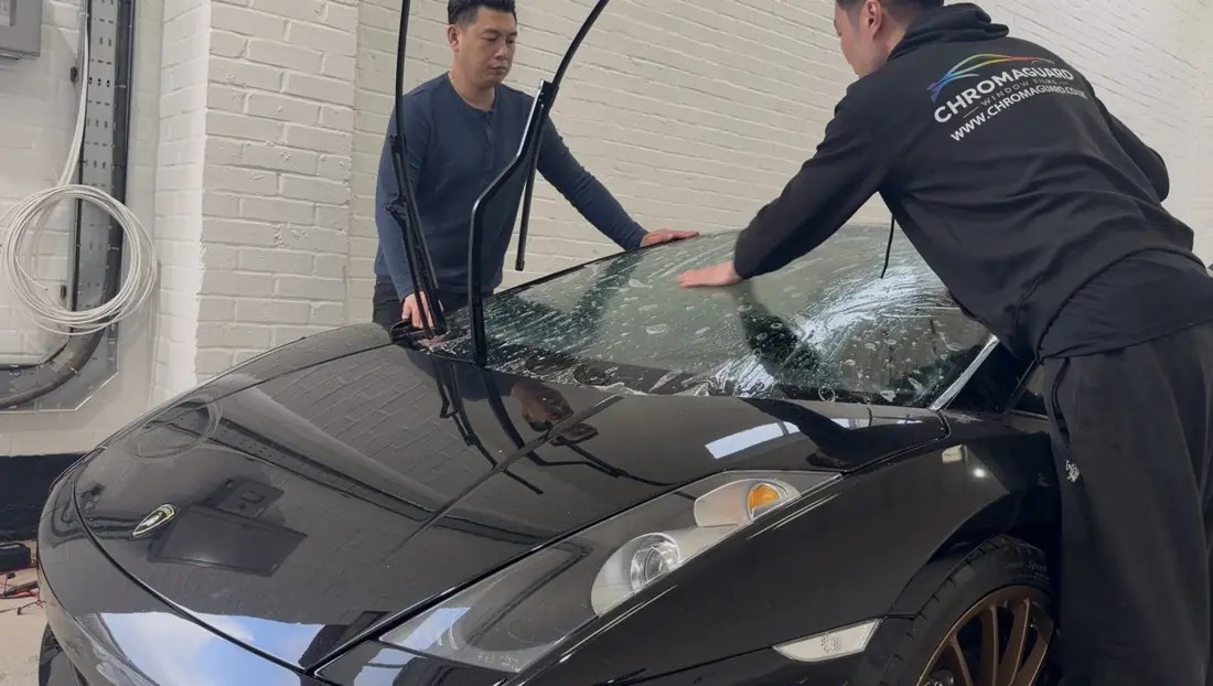 Fitting windscreen TPU