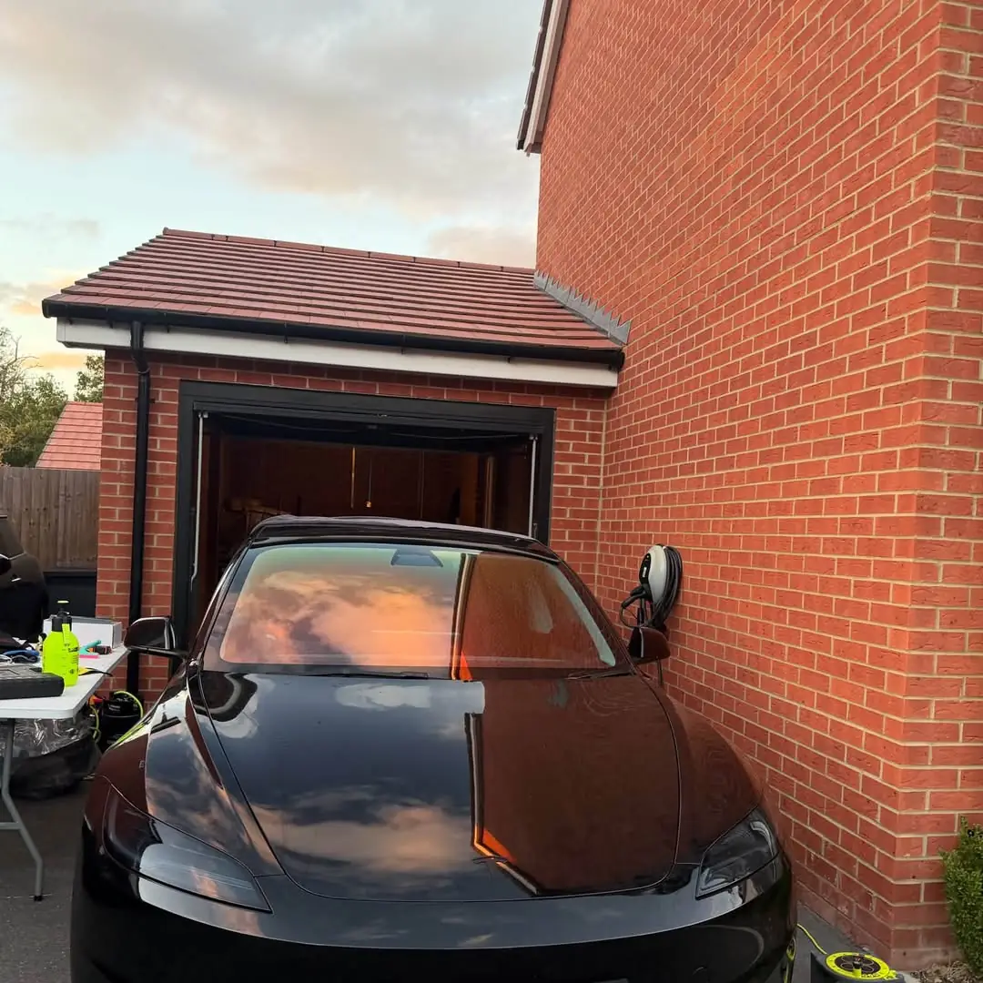 Tesla · gloss finish