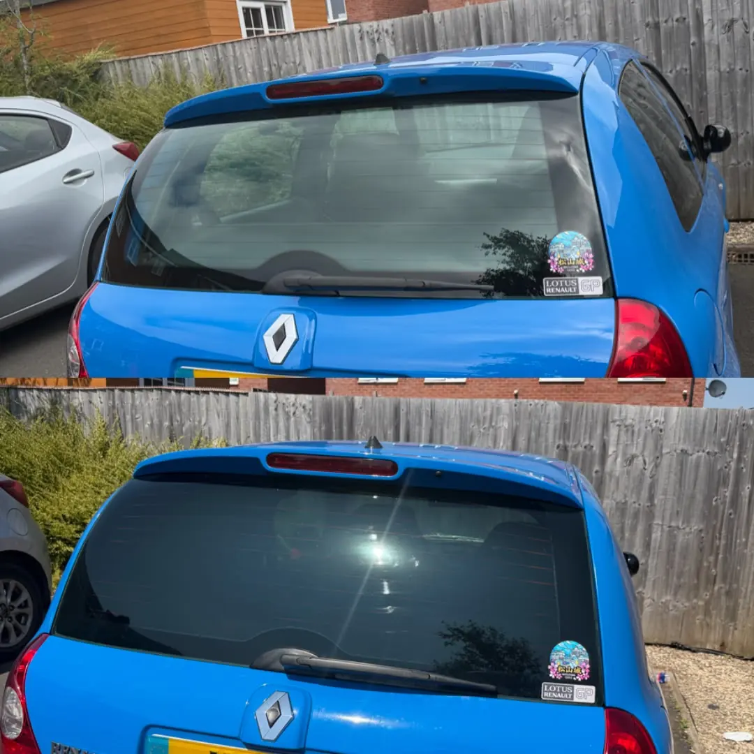 Renault Clio · rear tint