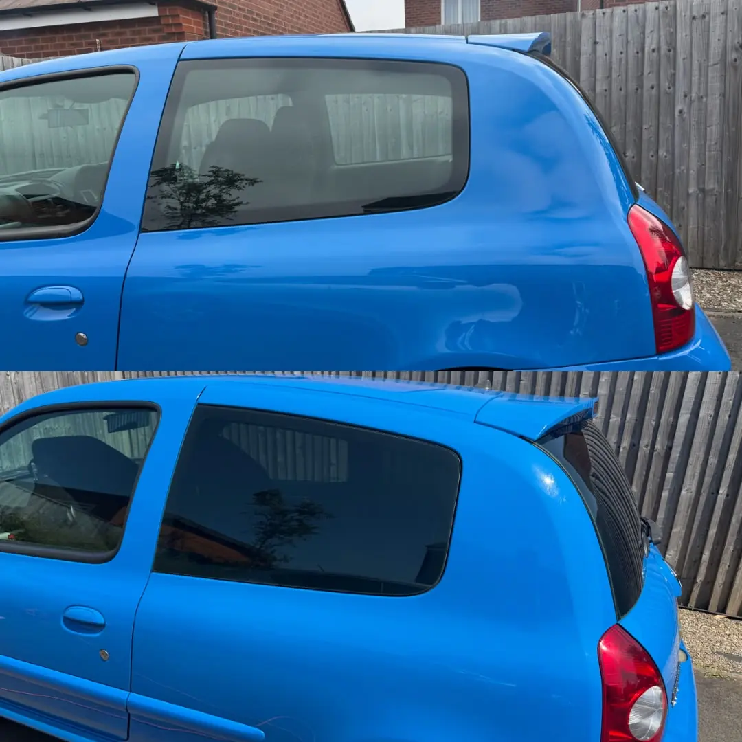 Renault Clio · side and rear